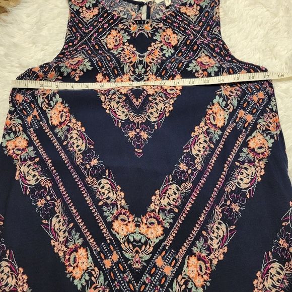 Maurices navy and floral sleeveless dress - Picture 5 of 5
